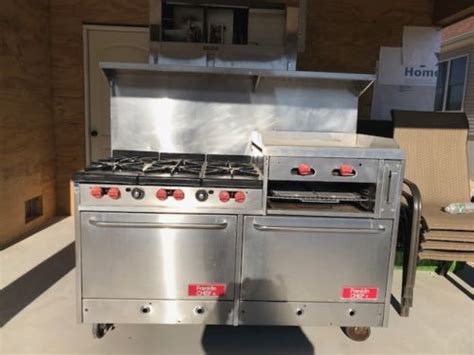 franklin chef. gas stove